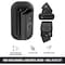 Wasserstein Doorbell Horizontal Adjustable Mount, and Wall Plate, 35 Deg to 55 Deg, for Ring Video Doorbell Wired RingDBBatHorWdg+WlPltBlkUS - alternate 7